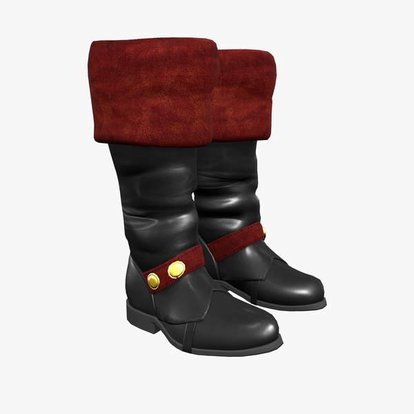 King Boots 3D model