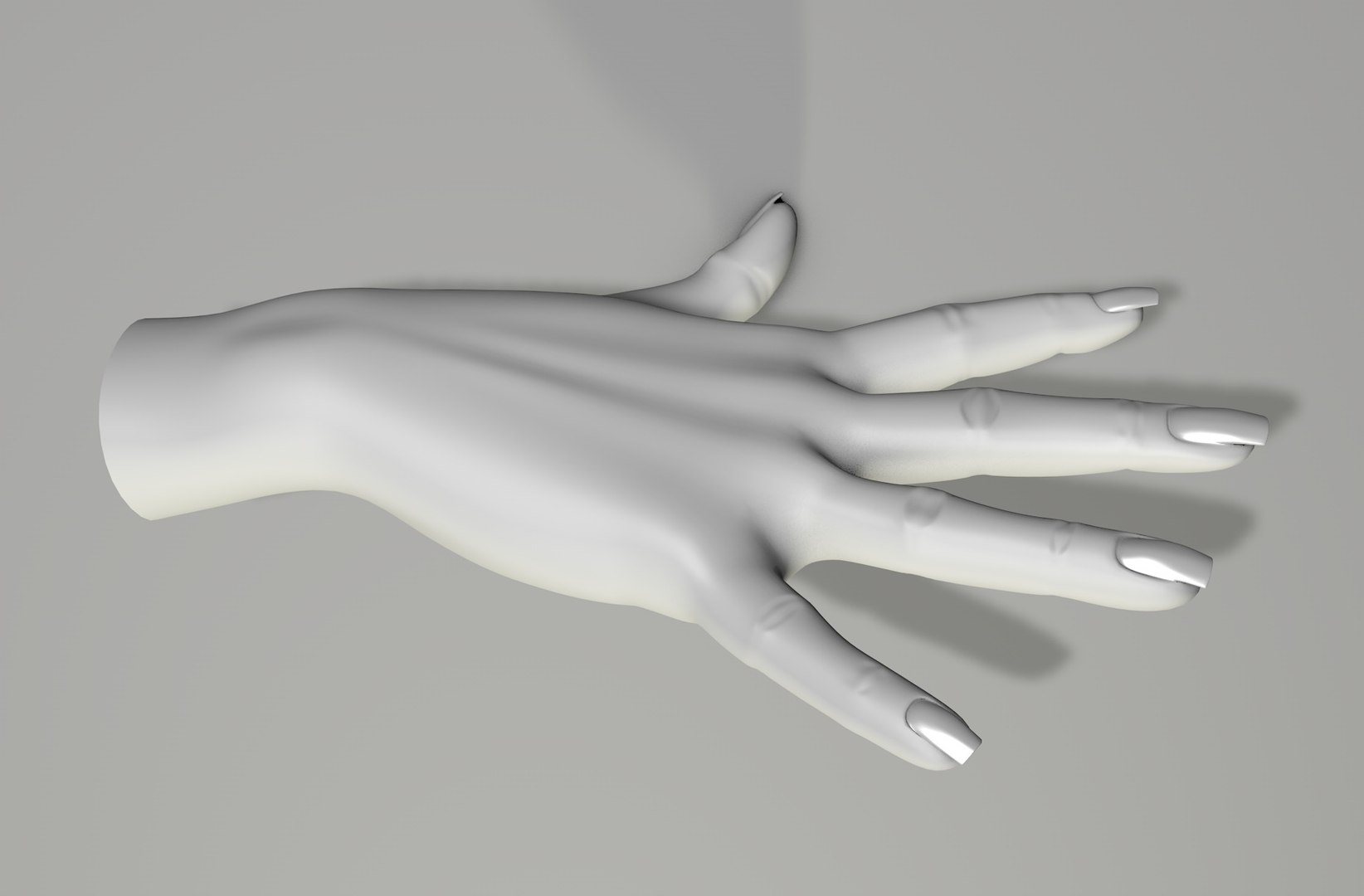 3D Mannequin Hand for Drawing Peace Pose model - TurboSquid 1991641