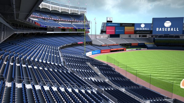 3d yankee stadium audience animations