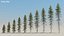 200 Low Poly Trees 3D model