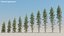 200 Low Poly Trees 3D model