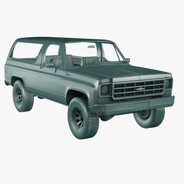 3D Chevrolet K5 blazer model - TurboSquid 1735100