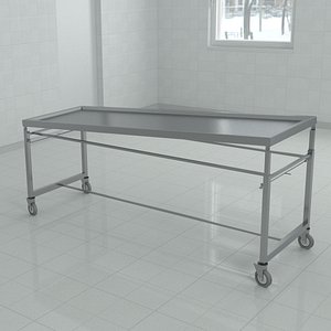 3d washing autopsy tables