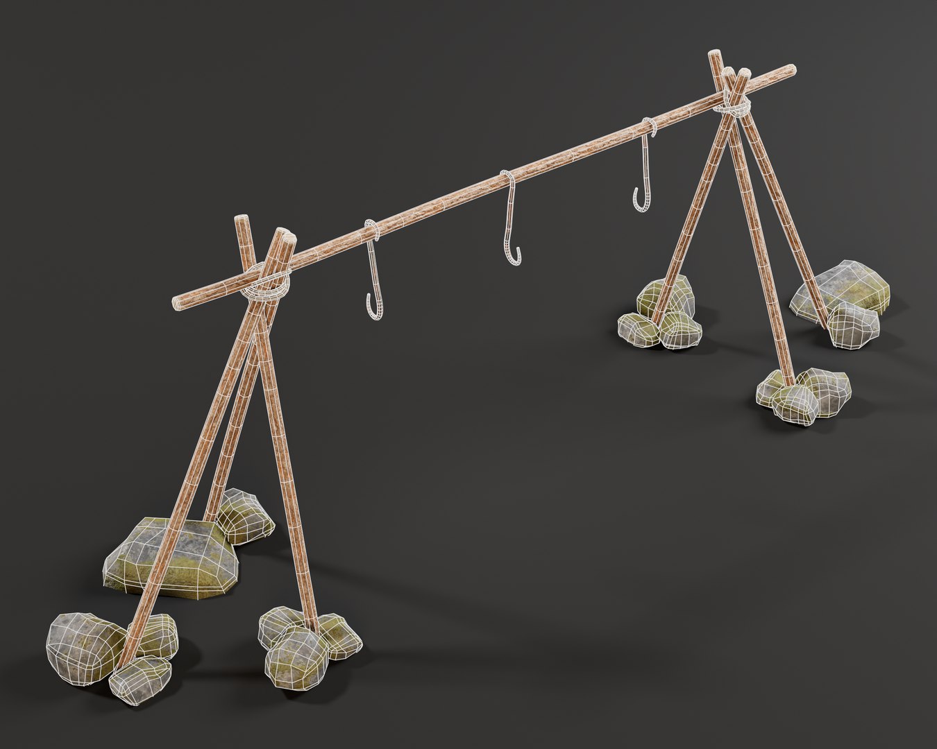Food Drying Rack 3D Model - TurboSquid 2276542