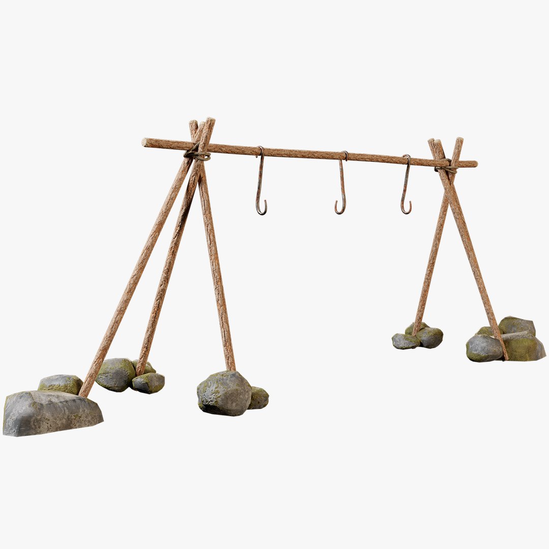 Food Drying Rack 3D Model - TurboSquid 2276542