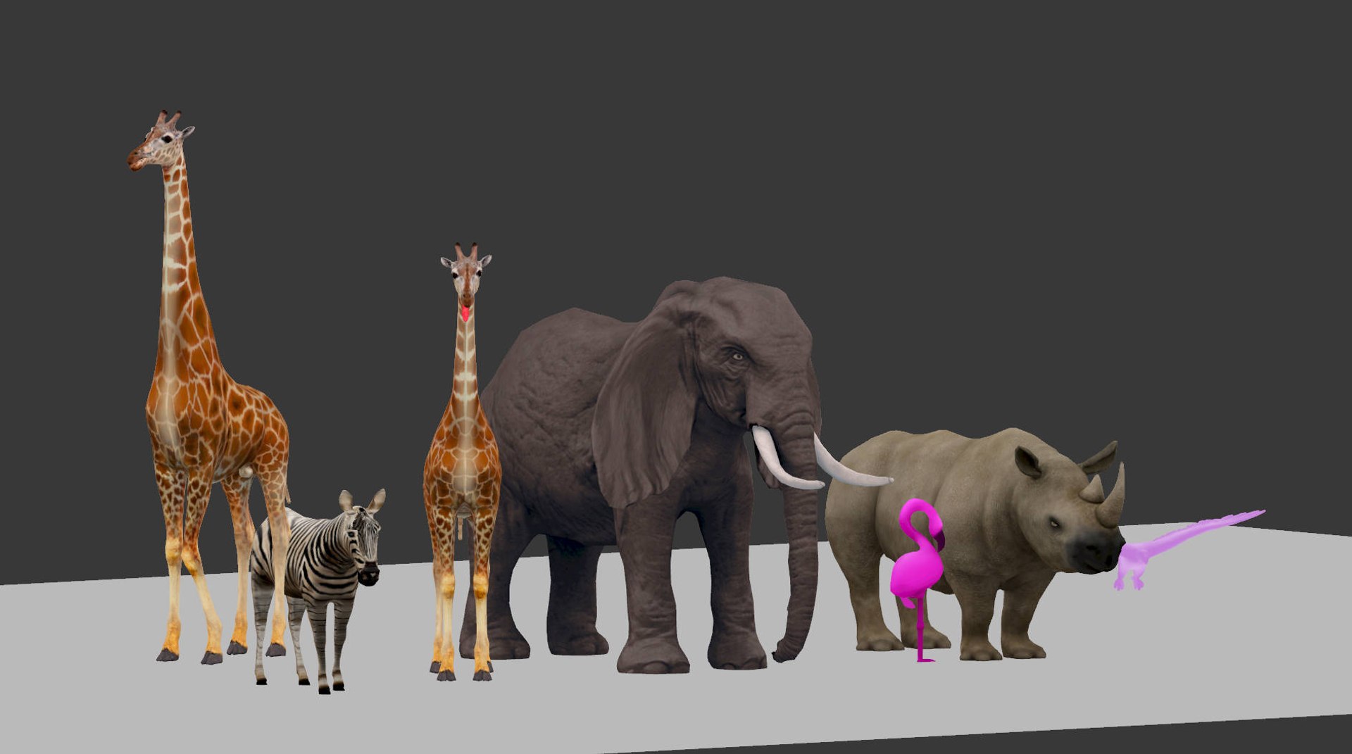 africa animals 3D model https://p.turbosquid.com/ts-thumb/kP/EheTus/n7Wu2Z64/20171206_134319/jpg/1512557681/1920x1080/fit_q87/b9cc8f8de1df41ea8781d95346e3469172f84870/20171206_134319.jpg