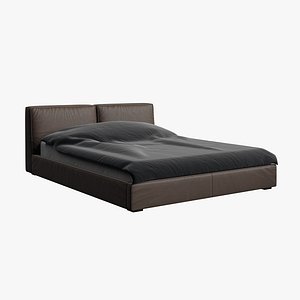 Leather Bed
