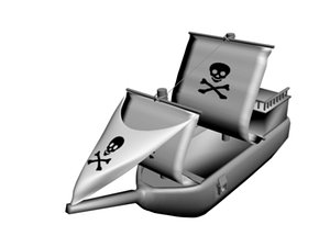 Pirate Ship 3D Models For Download | TurboSquid