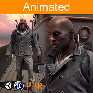 character sailor afro model