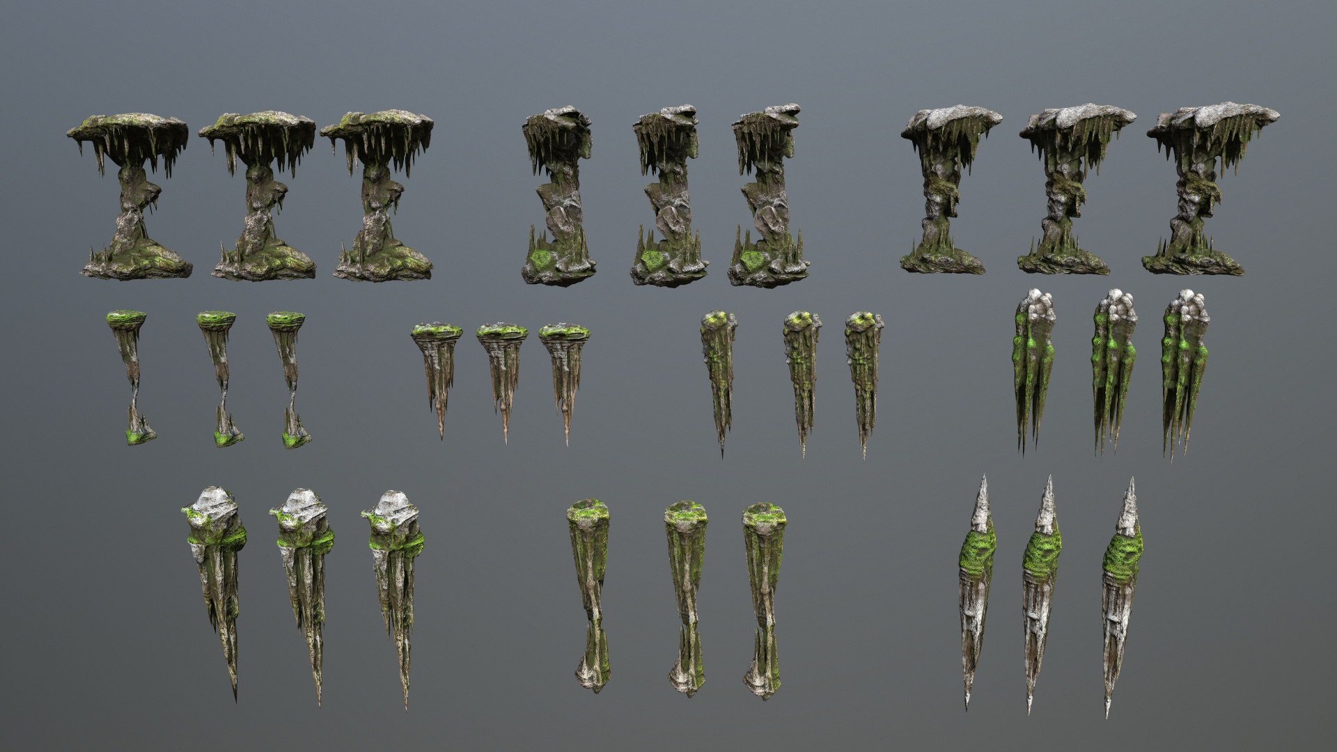 3D Cave Rocks - TurboSquid 2373742