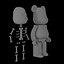 Bearbrick 3D model