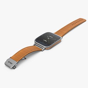 Smartwatch ASUS with Leather Strap