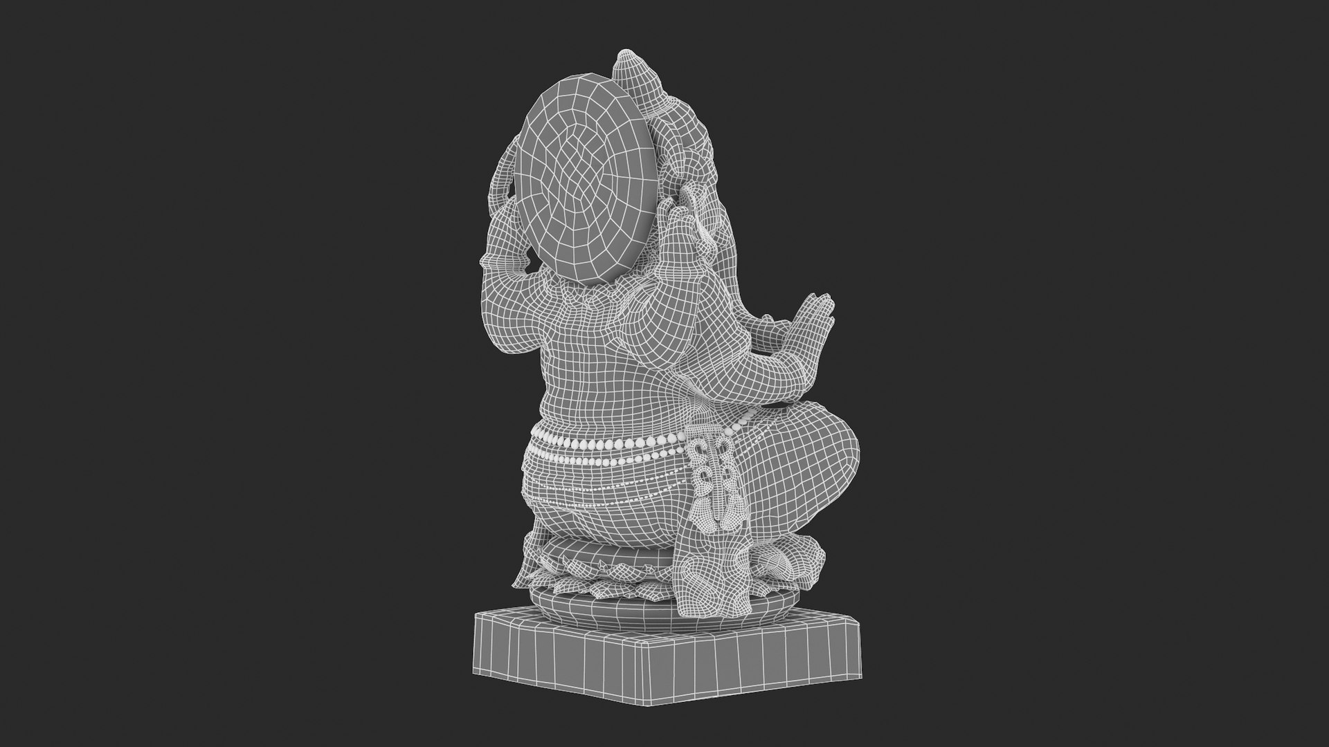 3D Ganesha Statue - TurboSquid 1742566