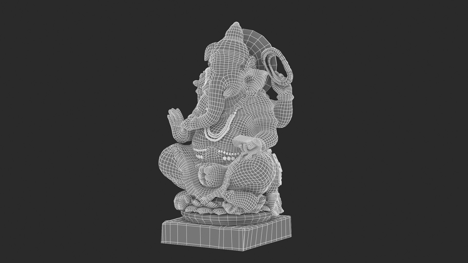 3D Ganesha Statue - TurboSquid 1742566