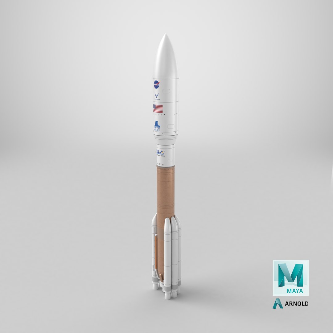 3D Atlas 5 Rocket https://p.turbosquid.com/ts-thumb/kP/VdZple/7R/stemcell_maya_arnold_render/png/1724166901/1920x1080/fit_q87/9cb2f4819d2e0b5fb56261fe7145a22c3559c1e1/stemcell_maya_arnold_render.jpg