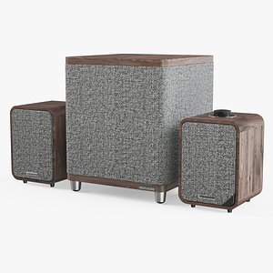 Ruark MR1 and RS1 Subwoofer 3D