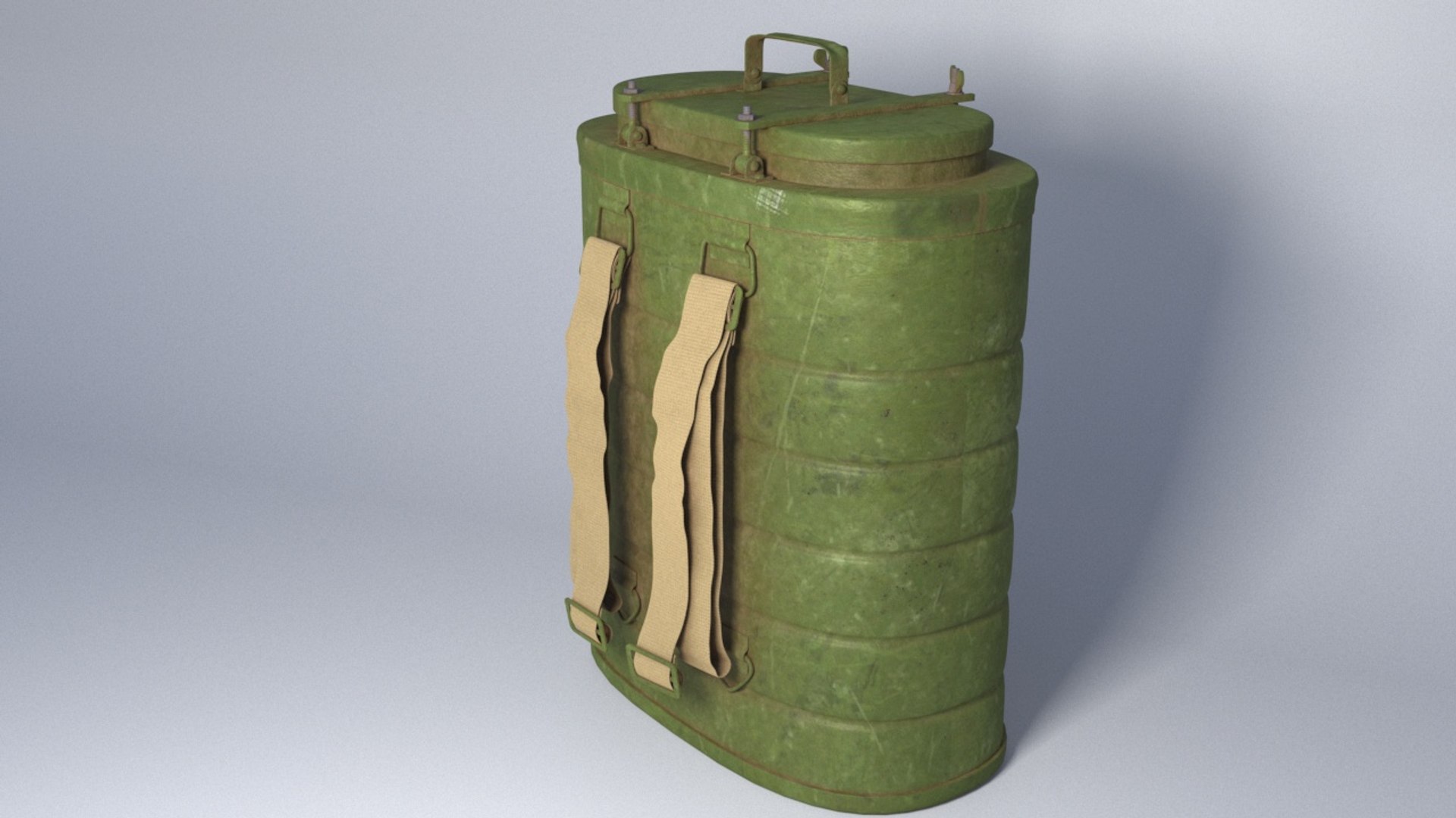 Army thermoses model - TurboSquid 1631956