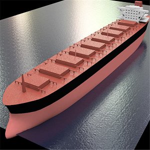 3d model ship bulker