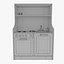3d toy kitchen model
