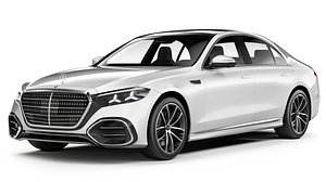 Mercedes-Benz S-Class AMG 2027 3D model