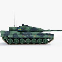 Swedish Stridsvagn 122 Main Battle Tank