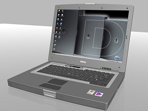 3d notebook dell