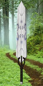 mythril sword 3d x
