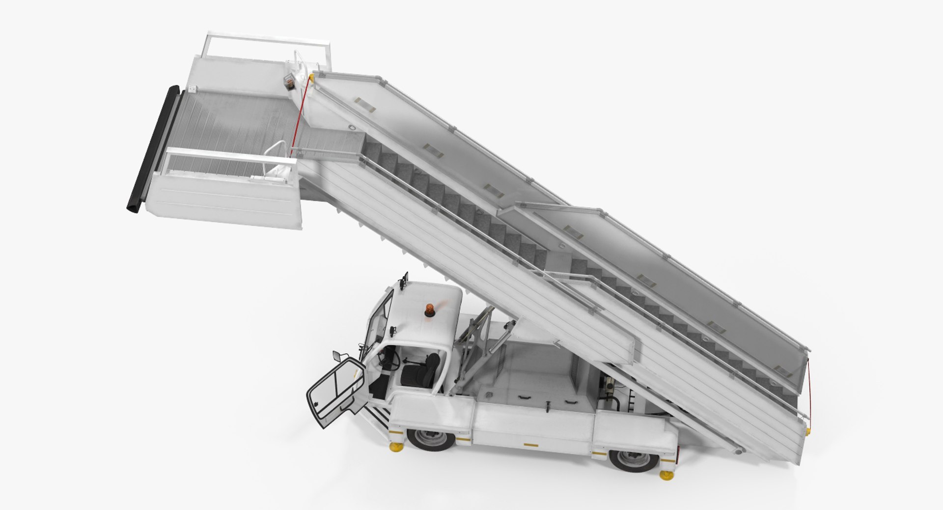 Max Passenger Boarding Stairs Car