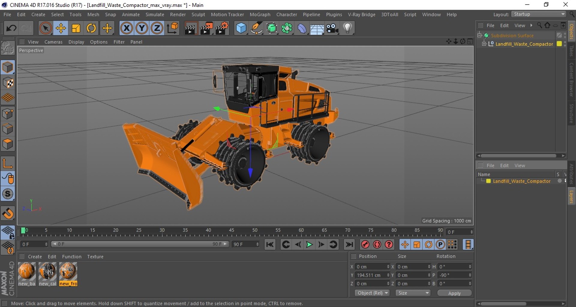 3D Landfill Waste Compactor https://p.turbosquid.com/ts-thumb/kQ/8pBIZH/y1/landfillwastecompactorc4dmodel032/jpg/1630367183/1920x1080/fit_q87/32e27427bb75aed16b194704fc98909702d07c7e/landfillwastecompactorc4dmodel032.jpg