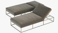 Photorealistic Ile Club Sun Bathe Daybed