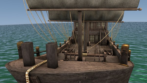 3D ancient ship - TurboSquid 1763198