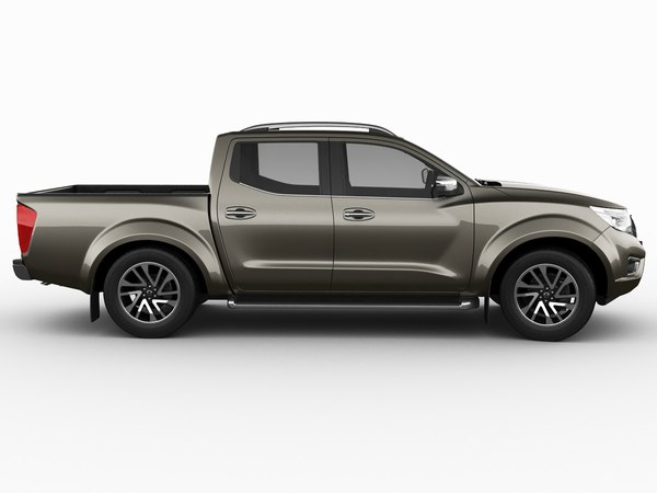 nissan navara frontier 3d model