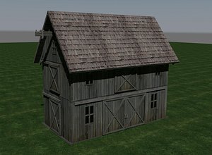 3d model barn doors