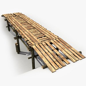 old wood wooden 3d