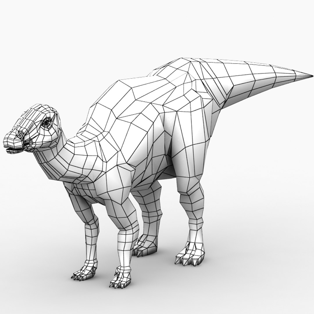 3dsmax maiasaura dinosaur animation