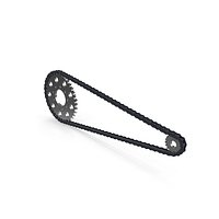 Motorcycle Bike Chain System Riged