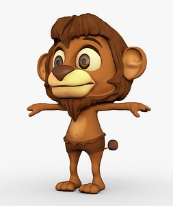 rigged setup 3D model