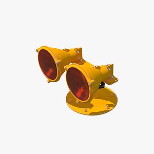 Runway Guard Light 3D model