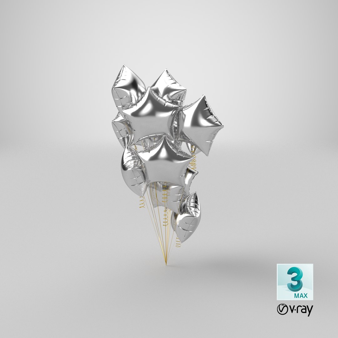 3D Helium Star Balloons Bouquet Silver V1 https://p.turbosquid.com/ts-thumb/kQ/gs7M98/4P/stemcell_max_vray_render/png/1639732510/1920x1080/fit_q87/b42a53ab7cbc8dc56264fd5a13c3fb90dbee2e4a/stemcell_max_vray_render.jpg