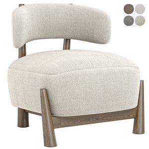 3D Dalya Armchair by Coedition