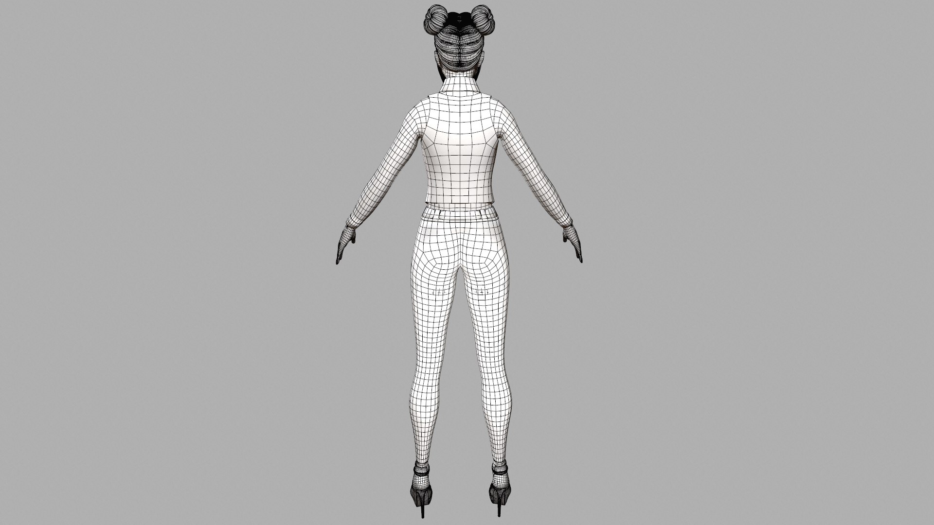 3D Maya Modular Girl 1 - TurboSquid 1930661
