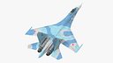 Sukhoi Su-27 Flanker Russian Fighter Aircraft