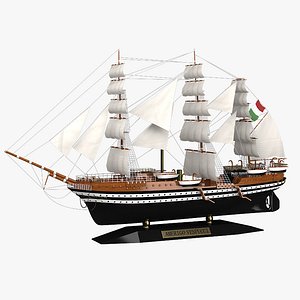 caroti amerigo vespucci 3d max