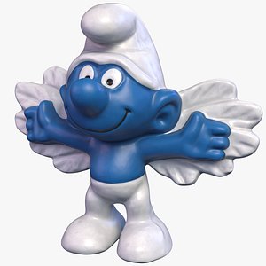 3D model Smurf Flying