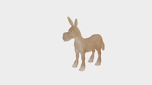 donkey 3D model