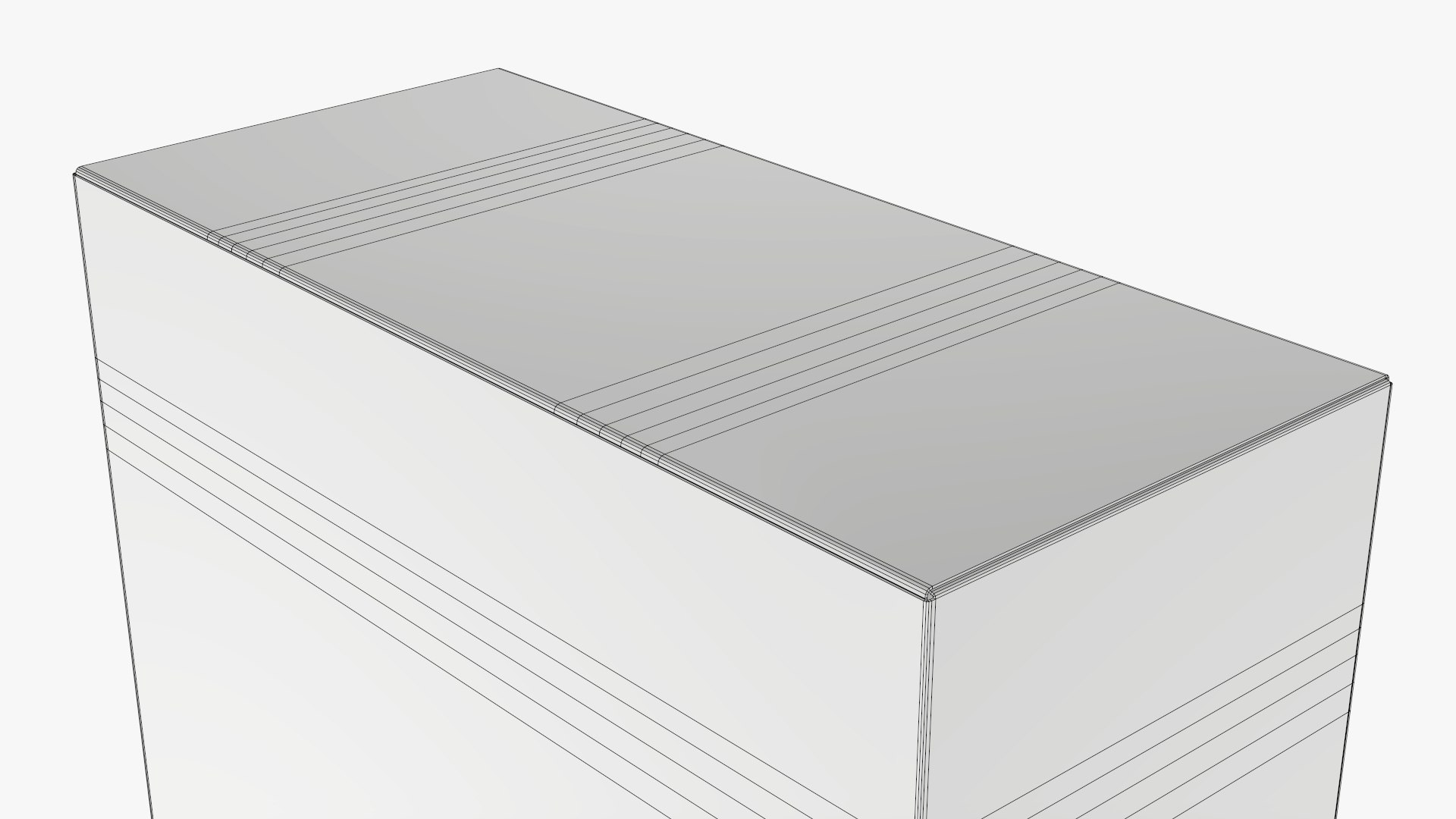 Cardboard box window model - TurboSquid 1593046