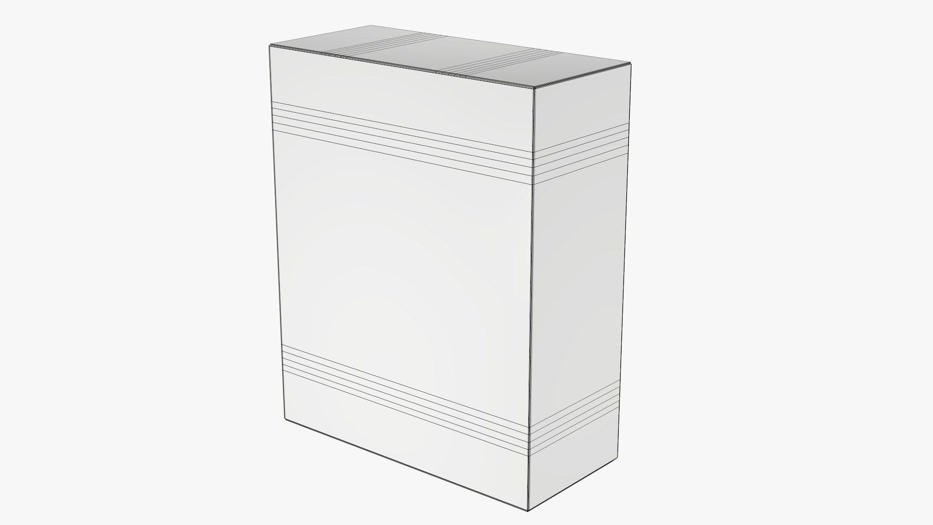 Cardboard box window model - TurboSquid 1593046