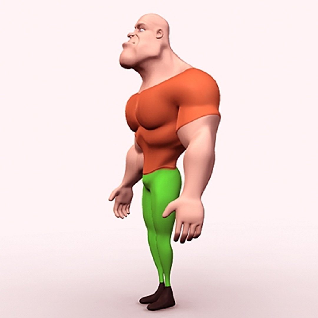 Character Rigged 3d Model