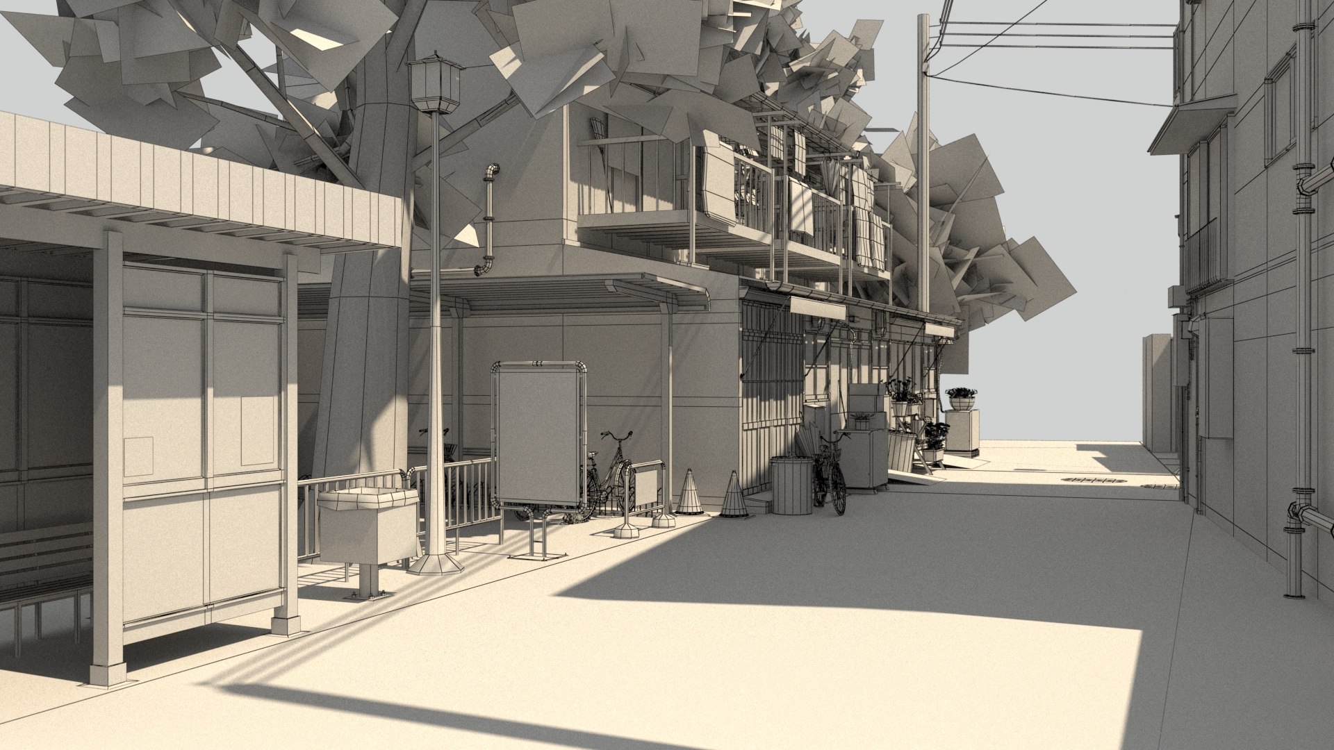 Japanese Alley model https://p.turbosquid.com/ts-thumb/kQ/ybeTWd/TM/2_wires_0027/jpg/1626087826/1920x1080/fit_q87/dda01fb7af1d67991c11a301cf7155b62bfb58a7/2_wires_0027.jpg