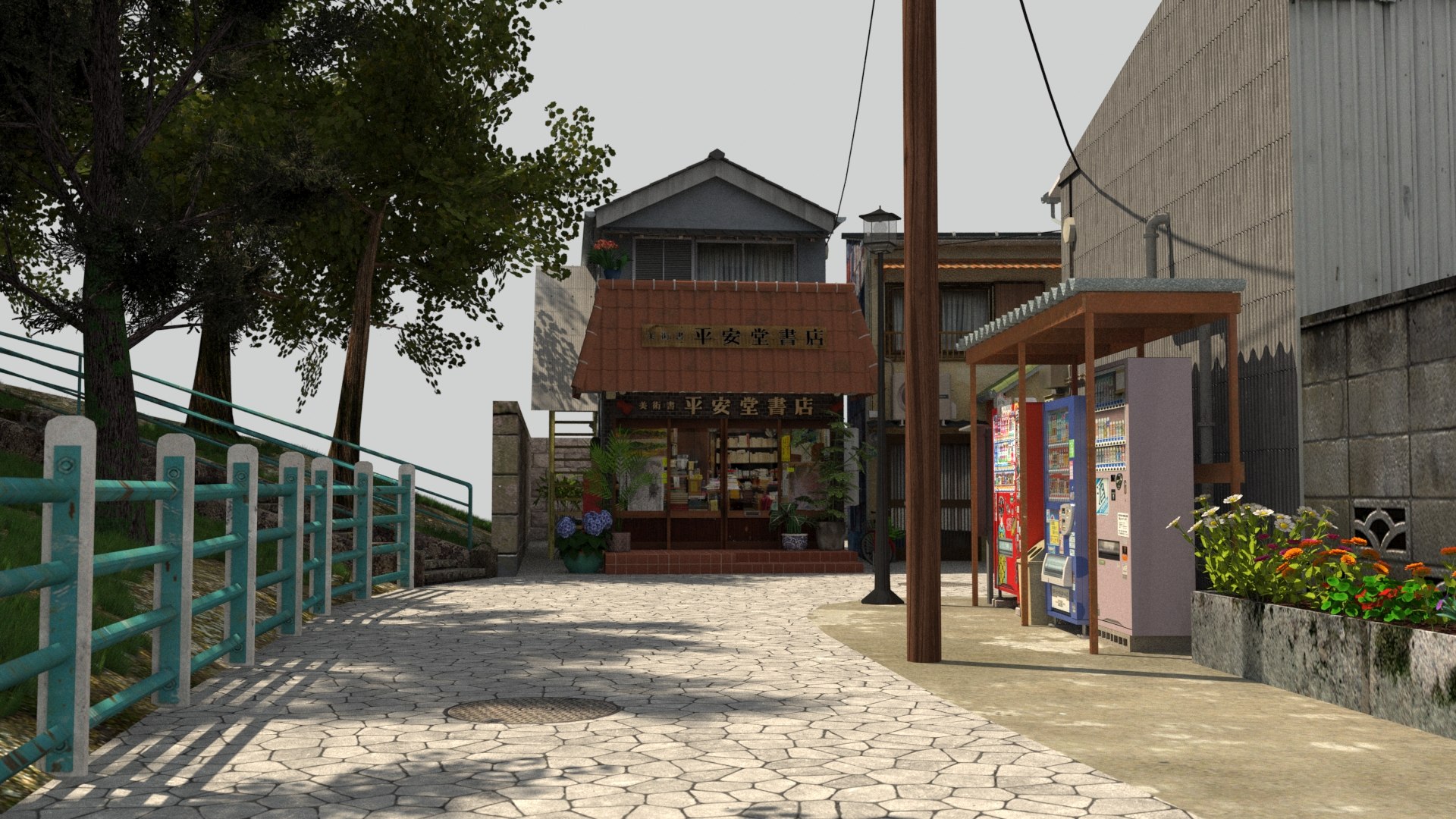 Japanese Alley model https://p.turbosquid.com/ts-thumb/kQ/ybeTWd/m8/1_render_0023/jpg/1626087880/1920x1080/fit_q87/6b26c78bec9caafdf7d9b0938e8605d27d1bf54d/1_render_0023.jpg